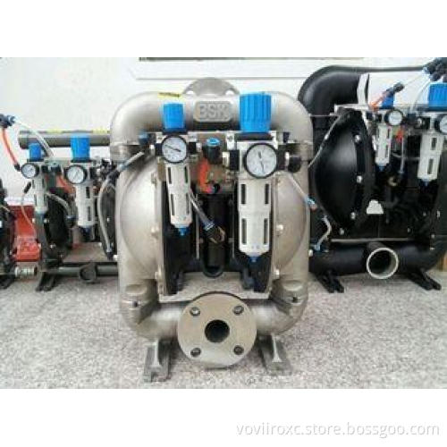 Stainless Steel Pneumatic Air Driven Diaphragm Pump for Pri